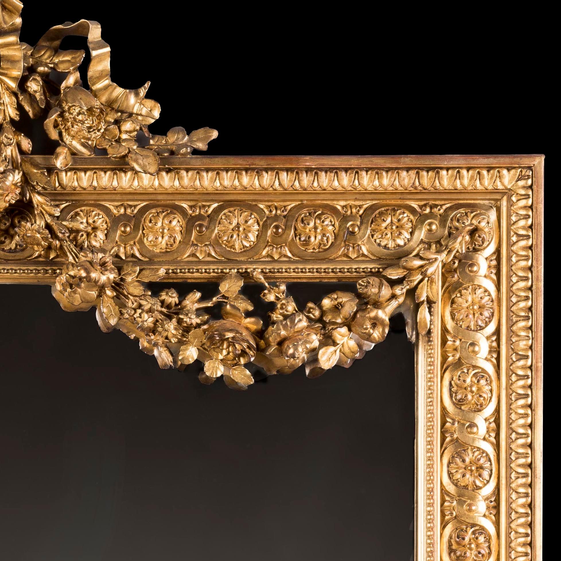 A Superb French Neoclassical Mirror